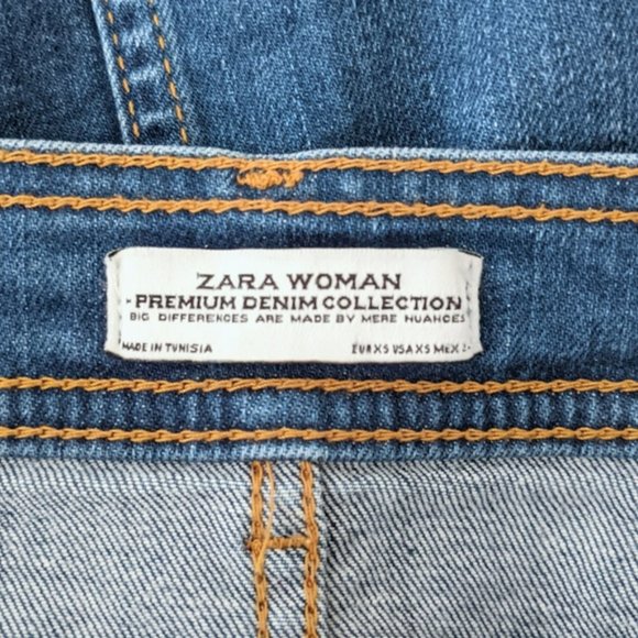 Zara woman denim skirt - Picture 4 of 5